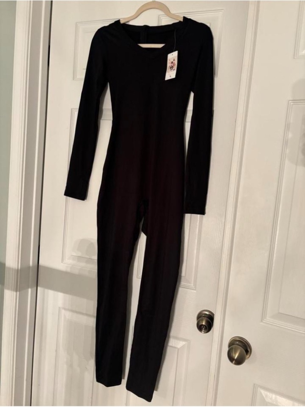 Black Long Sleeve Jumpsuit